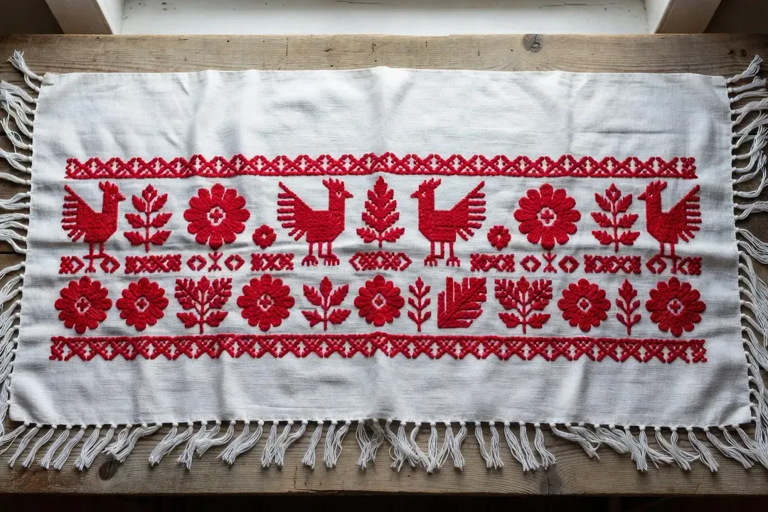 Rushniki : serviettes rituelles biélorusses