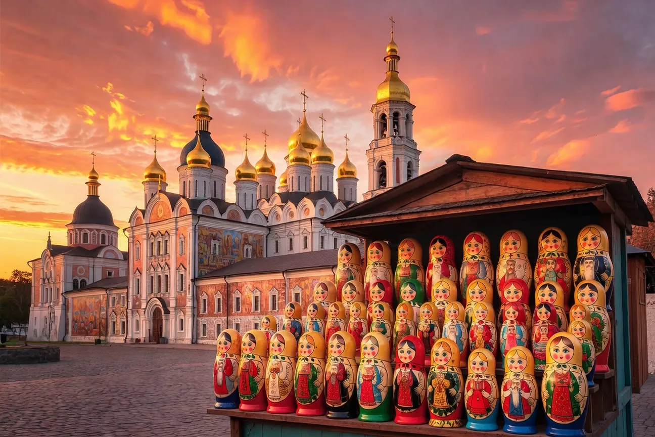 Sergiev Possad et les villages artisans de Russie : guide de voyage culturel
