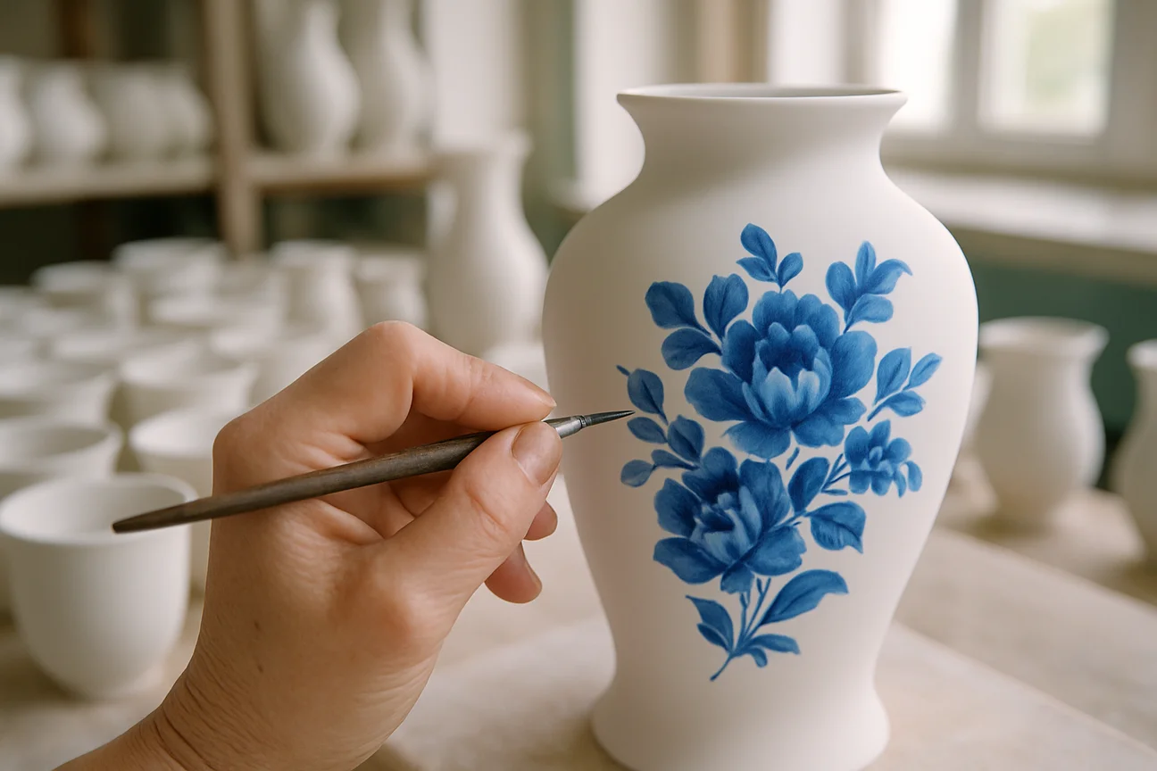 Gzhel : l'histoire et la technique de la porcelaine bleue et blanche de Russie