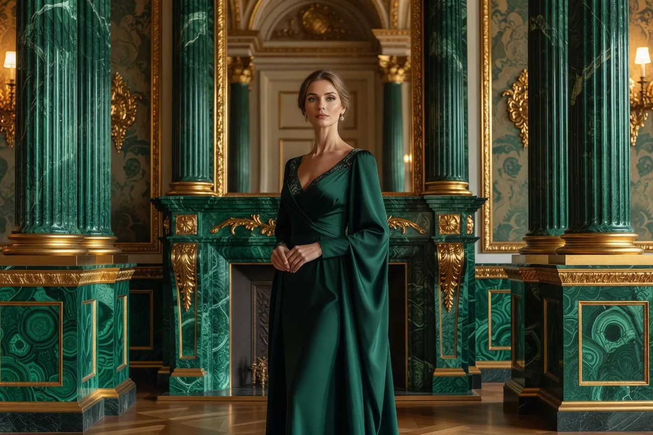 La malachite de l'Oural et la mosaïque russe : l'art de faire parler la pierre